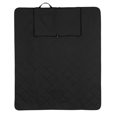 Logo trade promotional merchandise picture of: Impact Aware™ RPET foldable quilted picnic blanket