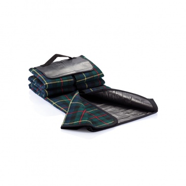Logo trade promotional giveaways image of: Tartan picnic blanket