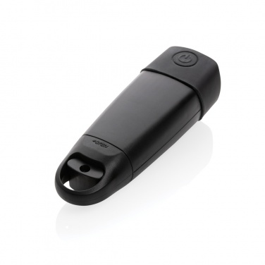 Logotrade corporate gift image of: Lightwave RCS rplastic USB-rechargeable torch with crank