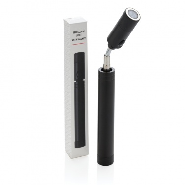 Logo trade corporate gifts image of: Telescopic light with magnet