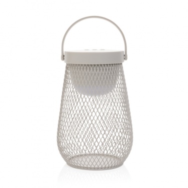 Logotrade corporate gift picture of: Aurora RCS recycled plastic USB re-chargeable table lamp