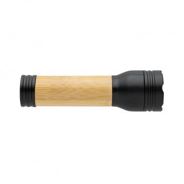 Logo trade promotional giveaways picture of: Lucid 1W RCS certified recycled plastic & bamboo torch