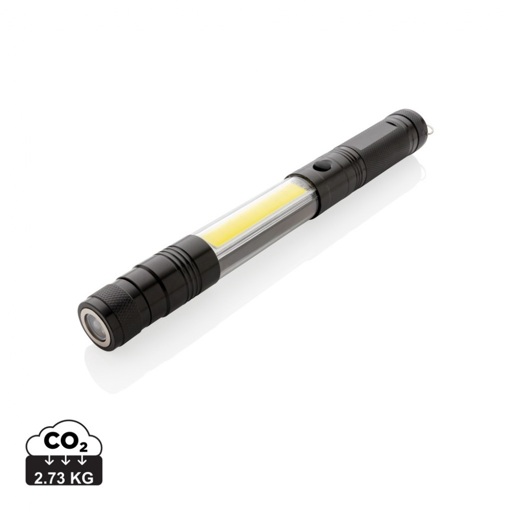 Logotrade promotional merchandise image of: Large telescopic light with COB