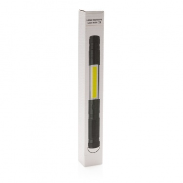 Logo trade promotional items image of: Large telescopic light with COB