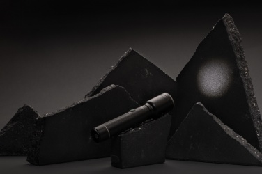 Logotrade promotional products photo of: RCS recycled aluminum USB-rechargeable heavy duty torch