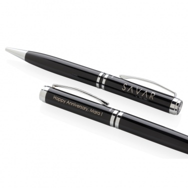 Logo trade promotional merchandise image of: Executive pen set