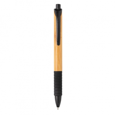 Logo trade promotional merchandise picture of: Bamboo & wheat straw pen