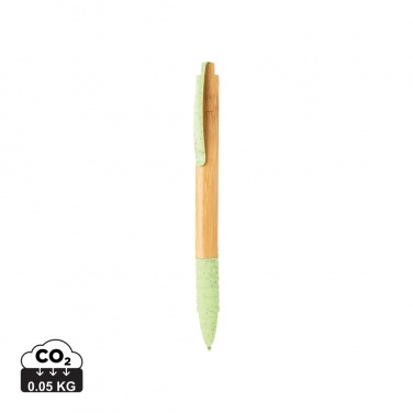 Logotrade corporate gift picture of: Bamboo & wheat straw pen
