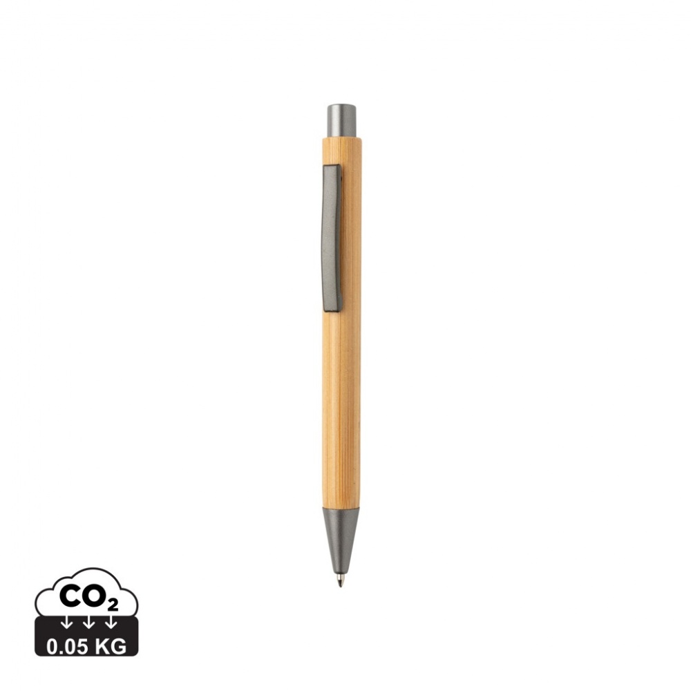 Logotrade promotional gift picture of: Slim design bamboo pen