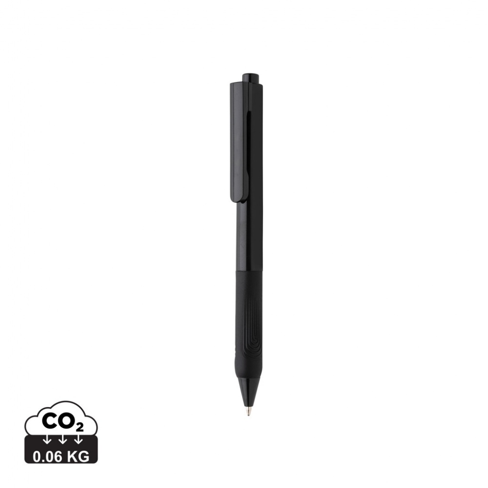 Logotrade promotional item image of: X9 solid pen with silicone grip
