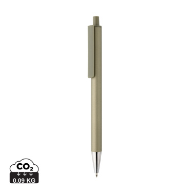 Logo trade corporate gifts image of: Amisk RCS certified recycled aluminum pen