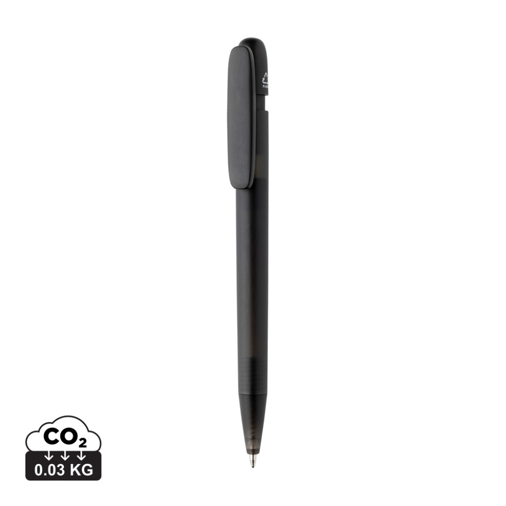 Logo trade promotional products image of: Devin GRS certified RABS pen transparent