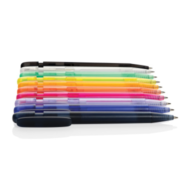 Logotrade promotional products photo of: Devin GRS certified RABS pen transparent