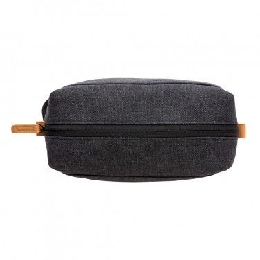 Logo trade advertising products picture of: Canvas toiletry bag PVC free