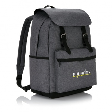 Logo trade promotional gifts picture of: Laptop backpack with magnetic buckle straps