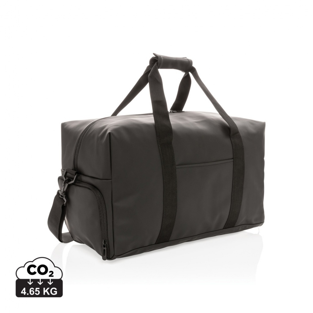 Logo trade promotional merchandise image of: Smooth PU weekend duffle