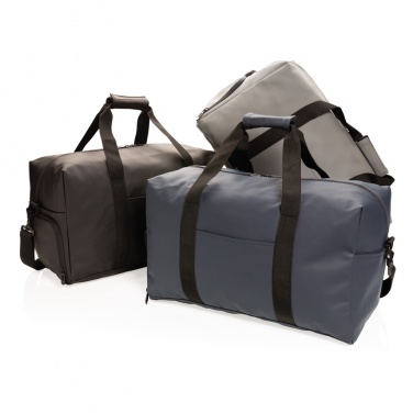 Logo trade promotional merchandise photo of: Smooth PU weekend duffle