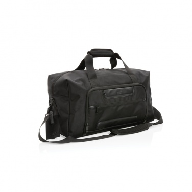 Logotrade promotional gift picture of: Swiss Peak AWARE™ RPET Voyager weekend bag