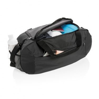 Logo trade promotional merchandise picture of: Impact AWARE™ RPET modern sports duffel
