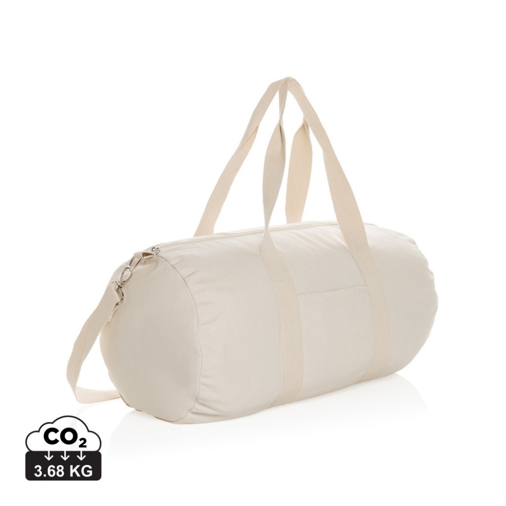 Logotrade advertising products photo of: Impact Aware™ 285gsm rcanvas duffel bag undyed