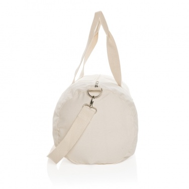 Logotrade corporate gift picture of: Impact Aware™ 285gsm rcanvas duffel bag undyed