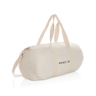 Logotrade corporate gifts photo of: Impact Aware™ 285gsm rcanvas duffel bag undyed