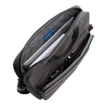 Logotrade promotional gift image of: Impact AWARE™ RPET 15.6" laptop bag