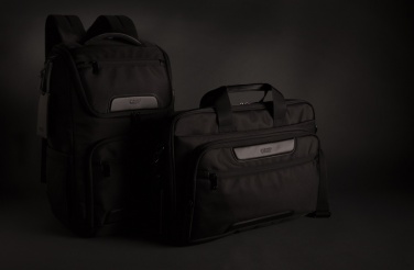Logotrade corporate gift picture of: Swiss Peak RPET Voyager RFID 15.6" laptop bag