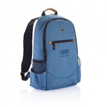 Logo trade business gift photo of: Fashion duo tone backpack