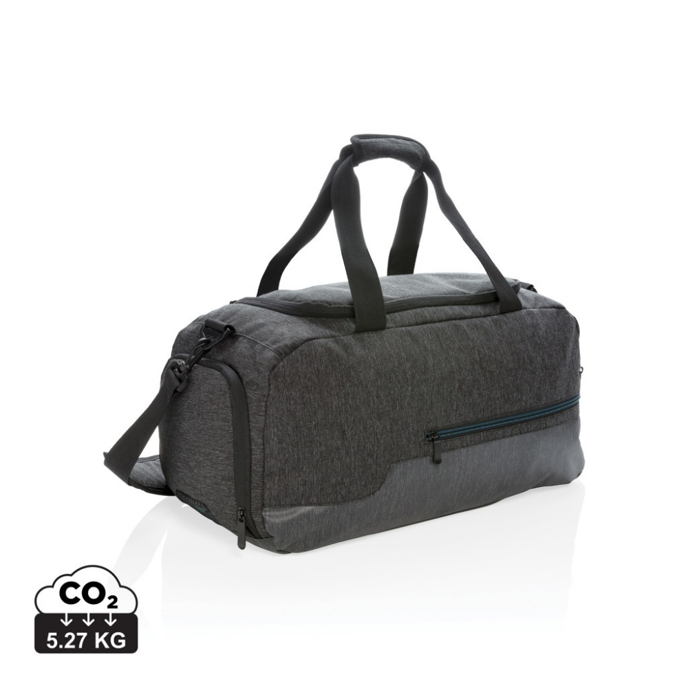 Logo trade business gift photo of: 900D weekend/sports bag PVC free