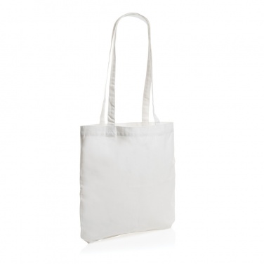 Logo trade promotional products image of: Impact AWARE™ recycled cotton tote 330 gsm