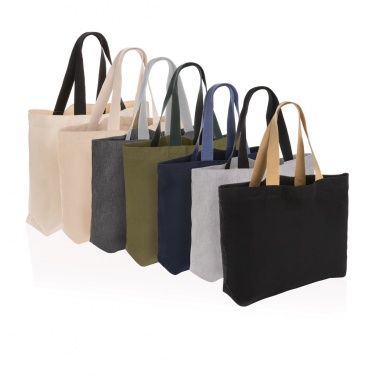 Logotrade corporate gift picture of: Impact Aware™ 240 gsm rcanvas large tote undyed