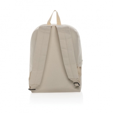 Logo trade promotional merchandise picture of: Impact Aware™ 285 gsm rcanvas backpack undyed