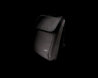 Logo trade promotional giveaways image of: Swiss Peak Fern AWARE™ RPET all over zipper 15.6" backpack