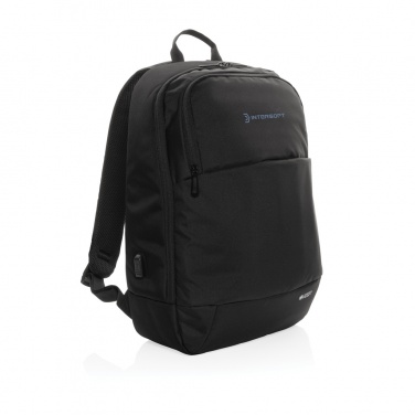 Logo trade promotional gifts picture of: Swiss Peak AWARE™ modern 15.6" laptop backpack