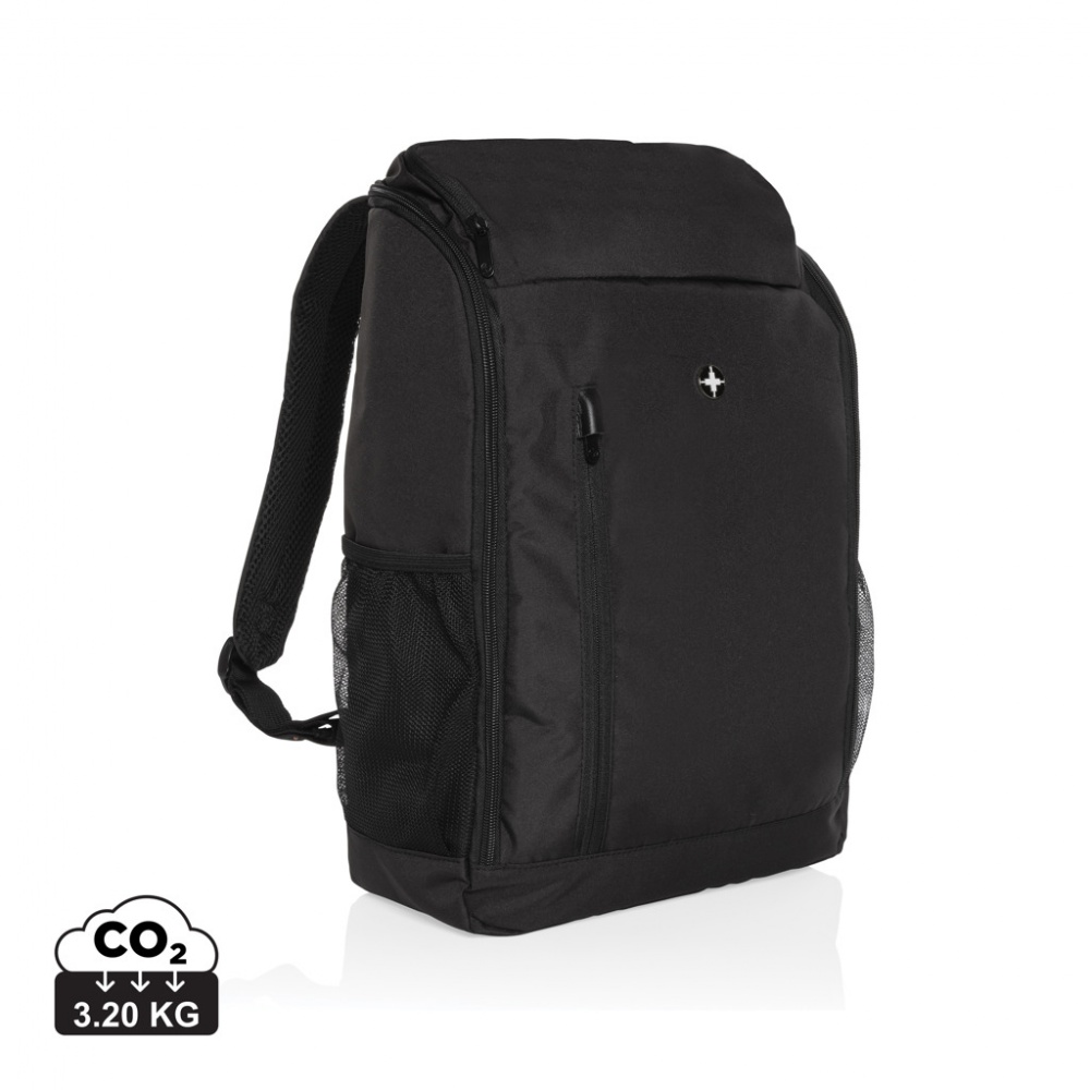 Logotrade promotional giveaways photo of: Swiss Peak AWARE™ easy access 15.6'' laptop backpack