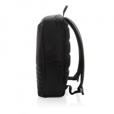 Logo trade promotional merchandise picture of: Swiss Peak AWARE™ RFID anti-theft 15.6'' laptop backpack