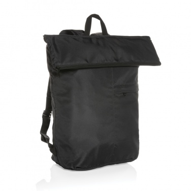Logo trade promotional items picture of: Dillon AWARE™ RPET lightweight foldable backpack