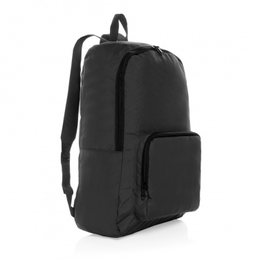 Logo trade promotional products image of: Dillon AWARE™ RPET foldable classic backpack