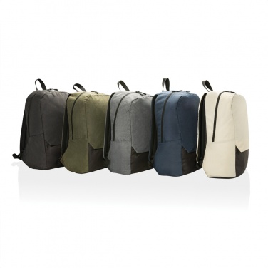 Logo trade promotional giveaways picture of: Kazu AWARE™ RPET basic 15.6 inch laptop backpack