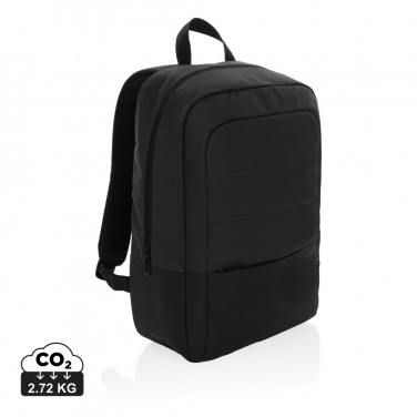 Logotrade corporate gift picture of: Armond AWARE™ RPET 15.6 inch standard laptop backpack