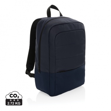 Logo trade promotional giveaways image of: Armond AWARE™ RPET 15.6 inch standard laptop backpack