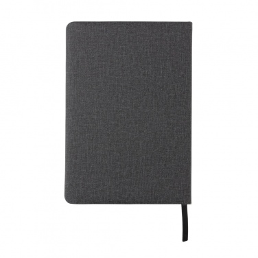 Logotrade promotional giveaway image of: Deluxe A5 Notebook with phone pocket