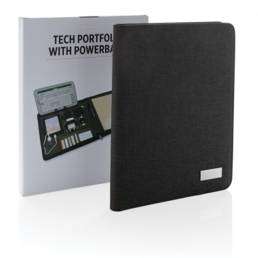 Logotrade promotional items photo of: Tech portfolio with powerbank