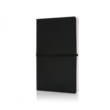Logotrade promotional merchandise image of: Deluxe softcover A5 notebook