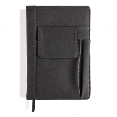 Logotrade advertising product picture of: Notebook with phone pocket