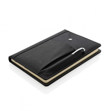 Logotrade corporate gift image of: Refillable notebook and pen set