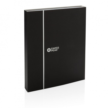 Logo trade promotional gifts image of: Refillable notebook and pen set