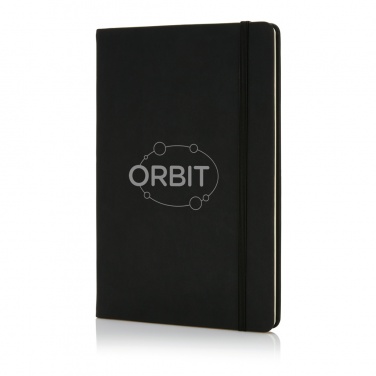 Logotrade corporate gift image of: Deluxe hardcover PU A5 notebook
