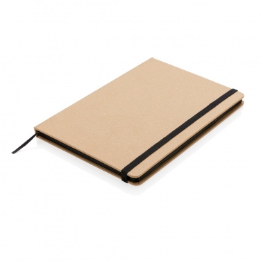 Logo trade promotional merchandise photo of: A5 kraft notebook